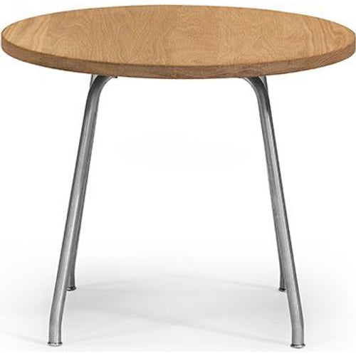 Photo of Ch415 Coffee Table - Walnut - Oil - Stainless Steel