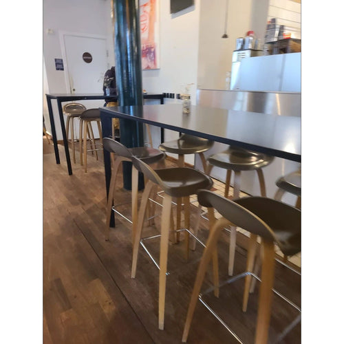 Photo of 3d Bar Stool Wood Base 75 cm
