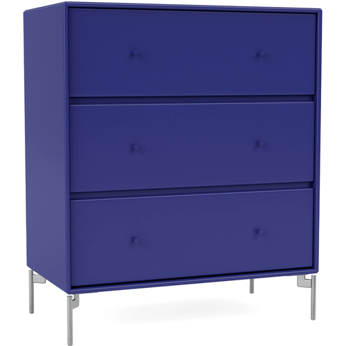 Photo of Carry Dresser - Monarch / Matt Chrome Legs - Dressers - Peter J. Lassen - Blue - Wood