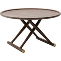 Thumbnail photo of The Egyptian Table by Mogens Lassen - ø: 100 cm - walnut