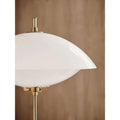 Thumbnail photo of Clam Table Lamp 50 Cm Opal-brass