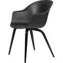 Bat Dining Chair, Un-Upholstered, Wood Base