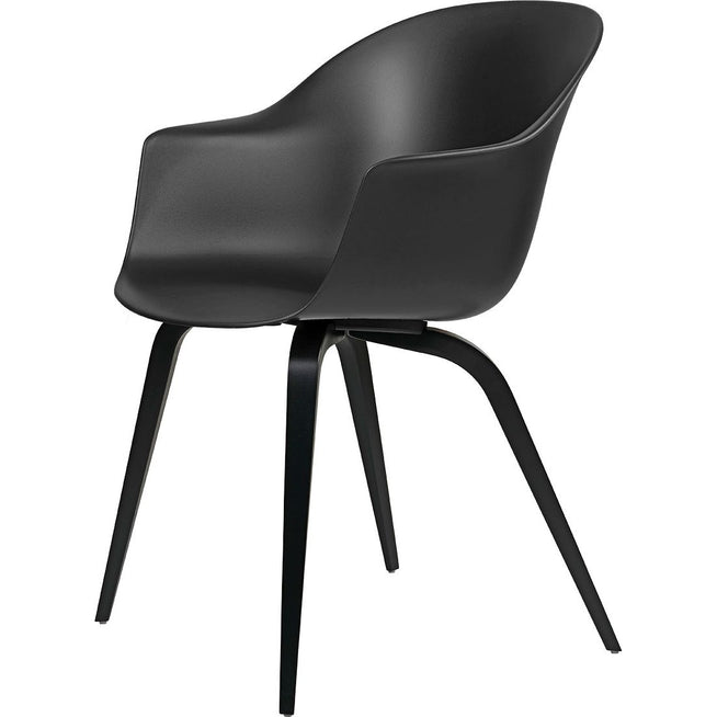 Photo of Bat Dining Chair, Un-Upholstered, Wood Base