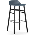 Form Bar Stool 75 Cm Black Oak