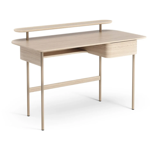 Photo of Luna Desk With Drawer And Shelf Oak