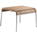 Thumbnail photo of M20s Teglgaard Cord Footrest Ottoman Brown Mixed-stainless Steel