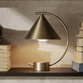 Thumbnail photo of Meridian Lamp - Bordlampe - Brass - W20,9 X H26 X D17 Cm