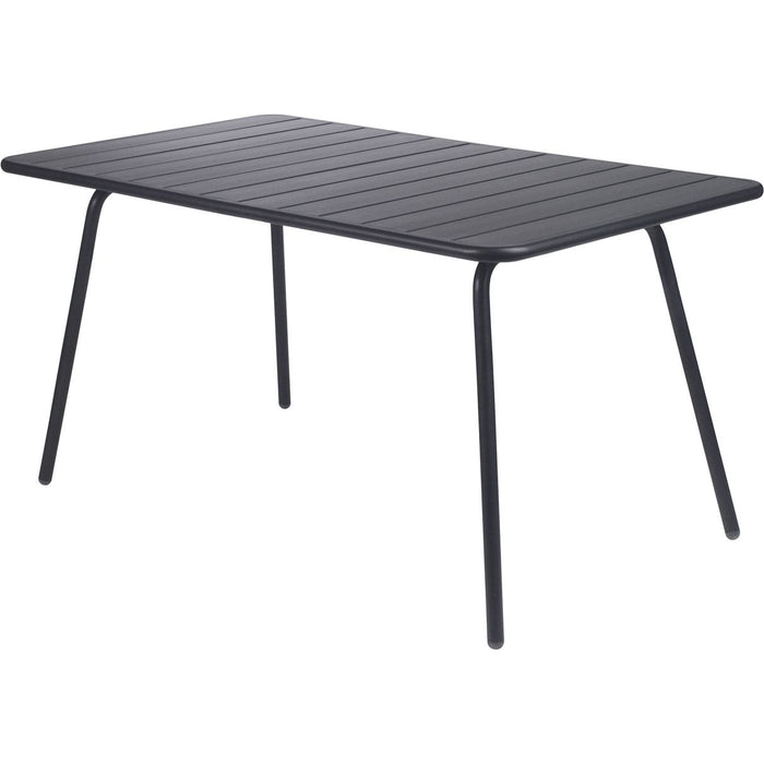 Photo of Luxembourg Table 143 X 80 Cm, Anthracite - Matbord Utomhus - Frédéric Sofia - Grå - Metall