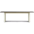 Thumbnail photo of Panel Table 90 X 250 Cm Cream Dark Brown - Matbord - Simon Legald - Brun - Metall/trä