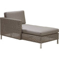 Thumbnail photo of Connect Chaiselounge Modulsoffa, Höger, Taupe, Cane-line Weave - Utomhussoffor - Cane-line Design Team