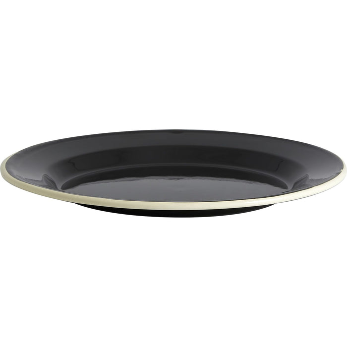 Photo of Ginger Plates L Black Set of 6 Pieces