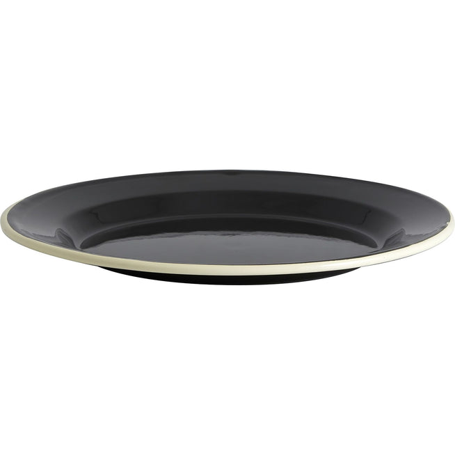 Photo of Ginger Plates L Black Set of 6 Pieces
