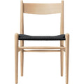Thumbnail photo of Carl Hansen - Ch36, Soaped oak, black braided paper string - Dining chairs - Hans J. Wegner - Wood-coloured - Paper/wood