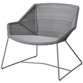 Thumbnail photo of Breeze Loungestol 5468 Li/ls/lw - Loungestol - Lysegrå - B: 87 X D: 72 X H: 73 X Sh: 40 Cm