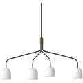 Thumbnail photo of Howard Chandelier 4 Arms Long
