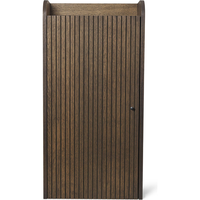 Photo of Sill Wall Cabinet - Skab - Dark Stained Oak - W42,5 X H85 X D19 Cm