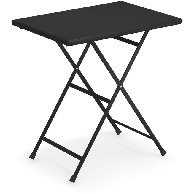 Photo of Arc En Ciel Folding Table 70 cm, Black - Garden Table - Black - Metal