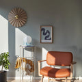 Thumbnail photo of Wall Lamp Textile Metal - Sand / Brass