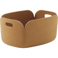 Thumbnail photo of Restore Basket, Burnt Orange - Small Storage - Mika Tolvanen - Orange