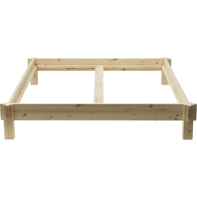 Photo of Notch Bed Frame  - Sengeramme - Pine - 160 X 200 Cm - W200 X H33 Cm
