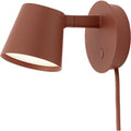 Thumbnail photo of Tip Wall Lamp Copper Brown - Bedside lamps - Jens Fager - Brown