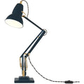 Thumbnail photo of Original 1227 Brass Desk Lamp, Ink Blue, Incl. Led 10w E27 806lm, 2700k Ip20 - Bordslampor - George Carwardine - Blå