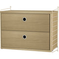 Thumbnail photo of String Wall Rack 50x30, Beige, 2-pack - Shelving - Nils Strinning - Beige - Metal