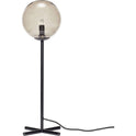 Table lamp black metal with