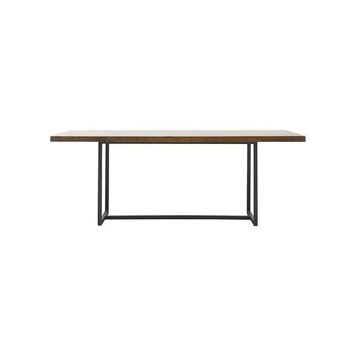 Photo of Side Dining Table Wood Metal