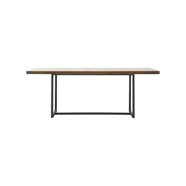 Photo of Side Dining Table Wood Metal
