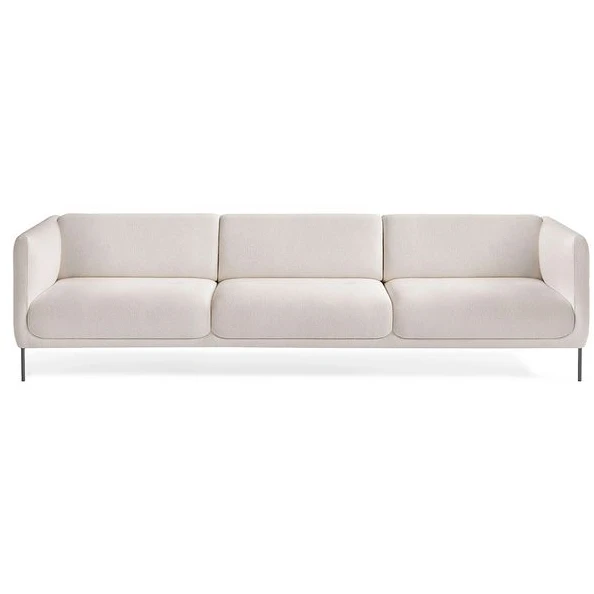 Photo of Konami Sofa 4953 By Damian Williamson - 3 Personers Sofa - Carlotto 200 / Black - W277 X D98 X H70 X Sh41,5 Cm