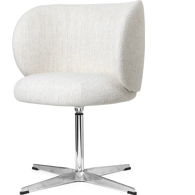 Photo of Rico Swivel Dining Chair - Bouclé