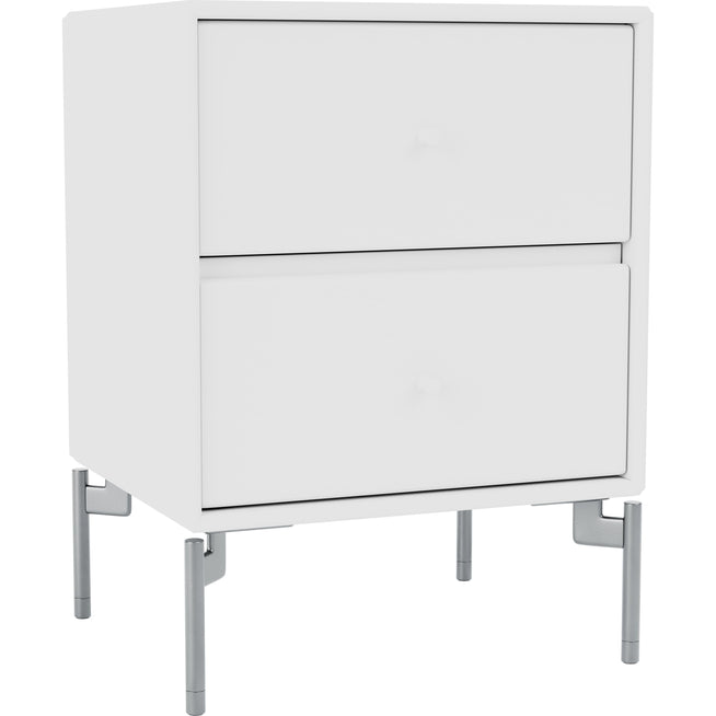 Photo of Drift Drawer Module - New White / Matt Chrome Legs - Sängbord - Peter J. Lassen - Vit - Mdf