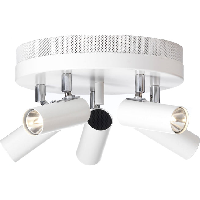 Photo of Puck Ceiling Lamp, White, 5-Flame - Spotlights - Åke Hultgren - White