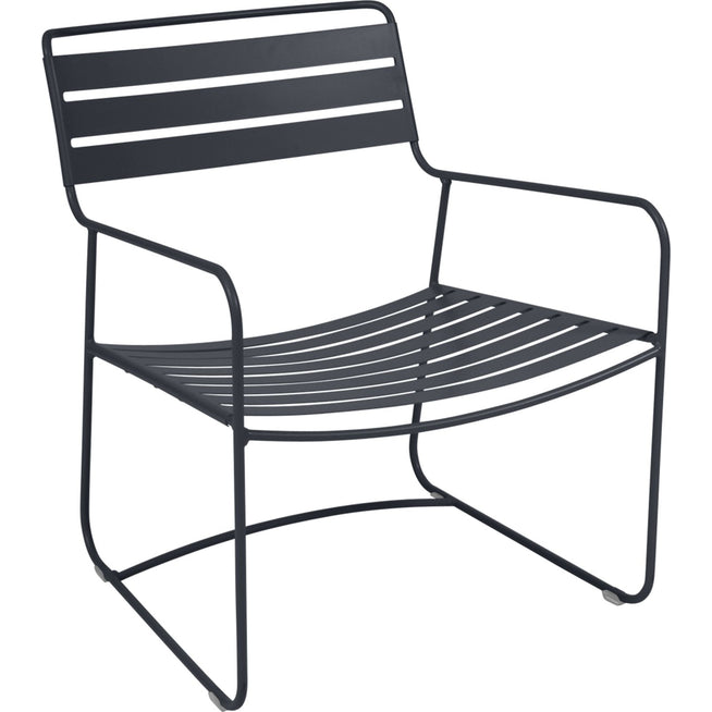 Photo of Surprising Armchair, Anthracite - Outdoor dining chairs - Harald Guggenbichler - Grey - Metal