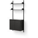 Wall Shelf 1900 Cabinet Low w. Doors