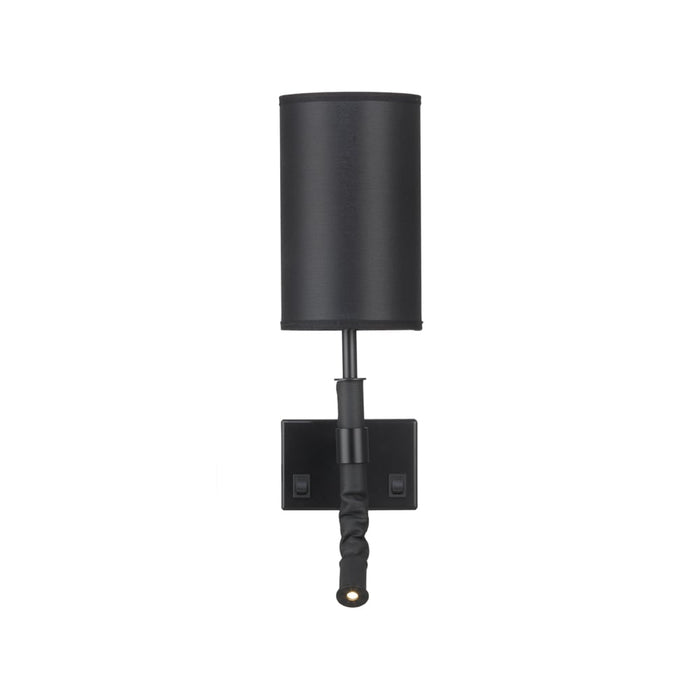 Photo of Butler Wall Lamp, Black, Fixed Mounting - Bedside Lamps - Joel Karlsson - Black