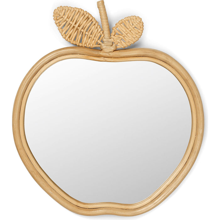 Photo of Apple Mirror - Spejl - Bamboo - W42 X H37 X D3 Cm