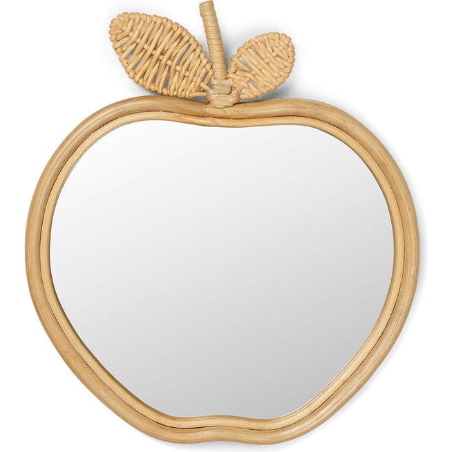 Photo of Apple Mirror - Spejl - Bamboo - W42 X H37 X D3 Cm
