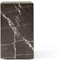 Plinth Tall Brown Grey Marble - Småbord & Sidobord - Norm Architects - Brun - Sten