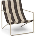 Thumbnail photo of Desert Chair - Lænestol - Cashmere/off-white/chocolate - W63 X H77,5 X D66 Cm