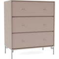 Thumbnail photo of Carry Dresser - Mushroom / Matt Chrome Legs - Byråer - Peter J. Lassen - Beige - Trä