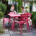 Thumbnail photo of Luxembourg Large Low Table/bench - Cedar Green - Outdoor Side Table
