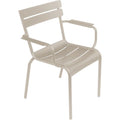 Thumbnail photo of Luxembourg Armchair Nutmeg 14 - Matstolar Utomhus - Frédéric Sofia - Beige - Metall