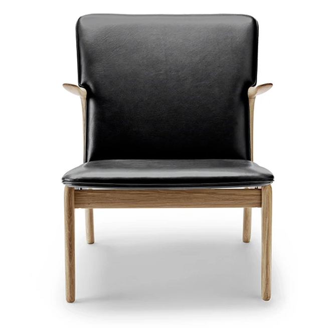 Photo of Beak Chair Armchair by Ole Wanscher (Thor 301 leather, oiled