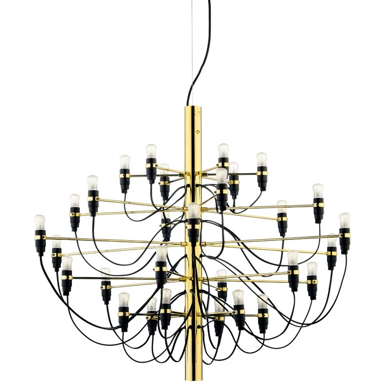 2097 Sarfatti Chandelier Led Brass