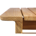Thumbnail photo of M19 Together Lounge Table 61.5x33 cm Teak Nature Oiled