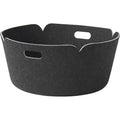 Thumbnail photo of Restore Round Black Melange - Small Storage - Mika Tolvanen - Black