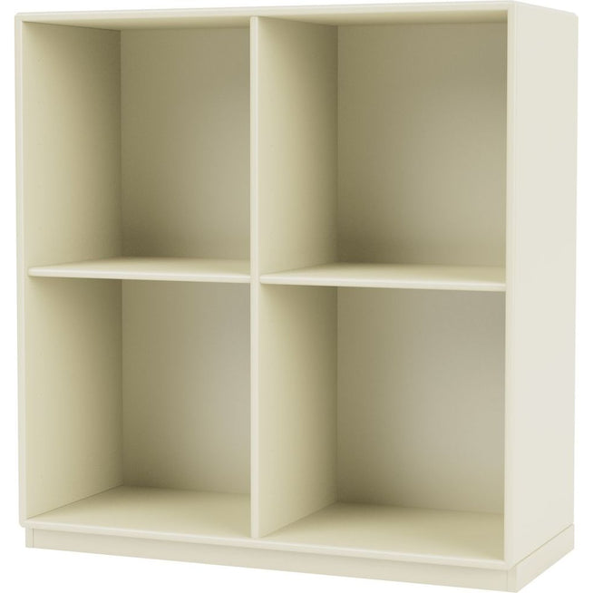 Photo of Show Bookcase, Plinth H3 Cm - Vanilla - Hyllor - Vit - Mdf