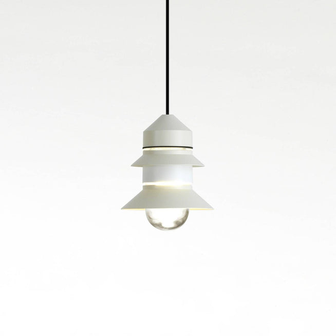 Photo of Santorini Ip20 - Off-white - Pendellampor - Sputnik Estudio - Vit